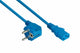 Kabelmeister SK0130-B018 el-ledning Blå 1,8 m Strømstik type E+F IEC C13