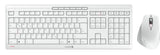 CHERRY JD-8550DE-0 tastatur Mus inkluderet Hjemme/kontor RF trådløst QWERTZ Tysk Hvid