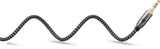 Goobay 65276 lydkabel 5 m 3.5mm TRS Sort, Sølv