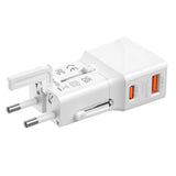 Mobile Origin TAD25-2P-WHT oplader til mobil enhed Universel Hvid Vekselstrøm, USB Hurtig opladning Indendørs