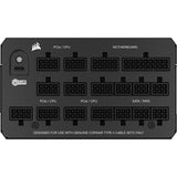 Corsair HX1200i enhed til strømforsyning 1200 W 24-pin ATX ATX Sort