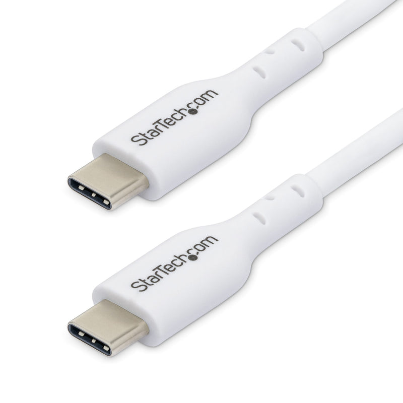 StarTech.com USB2CC3MWHE USB-kabel USB 2.0 3 m USB C 0,48 Gbit/sek. 60 W Hvid