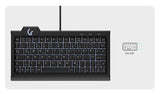 KeySonic KSK-3010ELC (DE) tastatur Hjem USB QWERTZ Tysk Sort