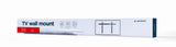 Gembird WM-70F-02 tv-beslag 177,8 cm (70") Sort