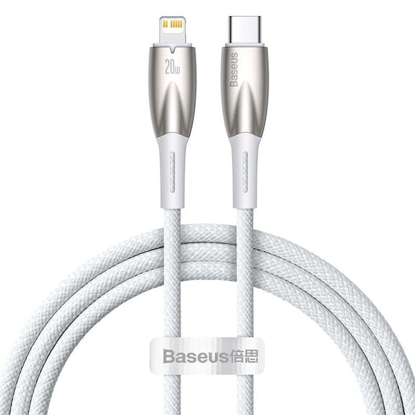 Baseus CADH000002 Lightning kabel 1 m Hvid
