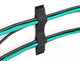 DeLOCK 19098 kabelorganisator Universel Kabelholder Sort 10 stk