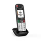 Gigaset EASY 500HX Analog/DECT-telefon Nummervisning Sort, Sølv