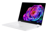 Acer Swift 14 AI SFE14-51T-94BZ Copilot+ PC Intel Core Ultra 9 288V Laptop 35,6 cm (14") Berøringsskærm 2.8K 32 GB LPDDR5x-SDRAM 1 TB SSD Wi-Fi 7 (802.11be) Windows 11 Home Hvid QWERTZ Tysk