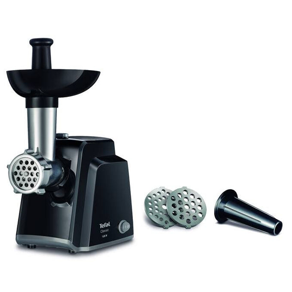 Tefal NE105838 kødhakker 1400 W Sort, Rustfrit stål