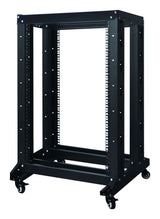 Inter-Tech SRB-6618 18U Fritstående reol Sort