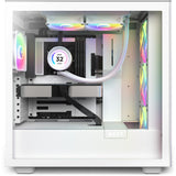 NZXT Kraken Elite 240 RGB Processor Alt-i-en væskekøler 12 cm Hvid 1 stk