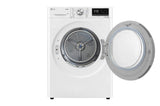 LG RH80V9AV3N tørretumbler Fritstående Front-læsning 8 kg Sort, Hvid