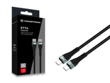Conceptronic ETTA01B12 USB-kabel USB 2.0 1,2 m USB C 0,48 Gbit/sek. 100 W Sort