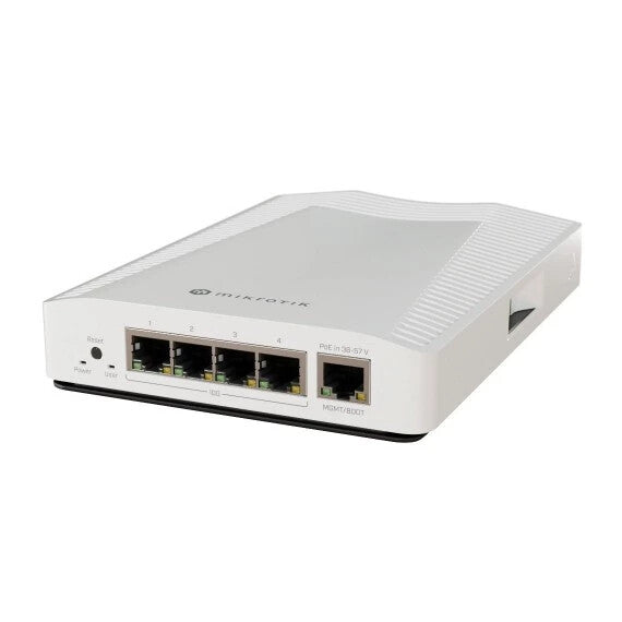 Mikrotik CRS304-4XG-IN netværksswitch 10G Ethernet (100/1000/10000) Strøm over Ethernet (PoE) Hvid