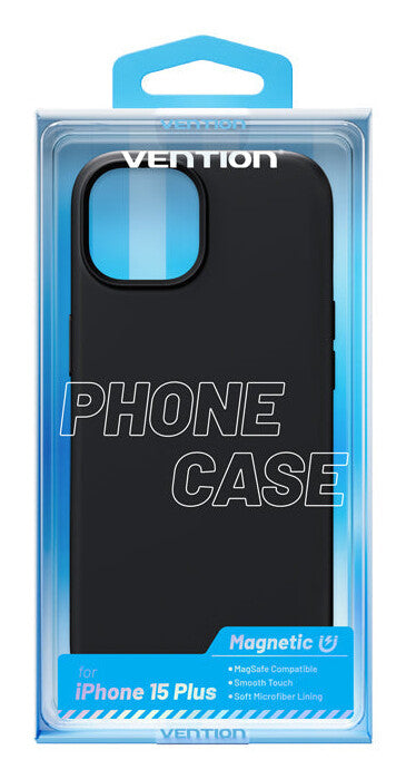 Vention Liquid mobiltelefon etui 17 cm (6.7") Cover Sort