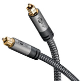 Goobay 65305 lydkabel 2 m Toslink Sort, Sølv