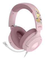 Razer Kraken V4 X – Pikachu & Eevee Edition Headset Ledningsført Spil USB Type-C / USB Type-A Lyserød