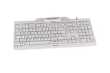 CHERRY KC 1000 SC tastatur Kontor USB QWERTY US engelsk Grå