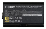 Cooler Master Elite Gold 1000 enhed til strømforsyning 1000 W 24-pin ATX ATX Sort
