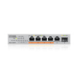 Zyxel XMG-105HP Ikke administreret 2.5G Ethernet (100/1000/2500) Strøm over Ethernet (PoE) Sølv
