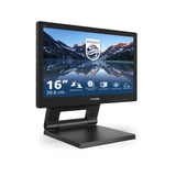 Philips 162B9T/00 computerskærm 39,6 cm (15.6") 1366 x 768 pixel HD LCD Berøringsskærm Sort