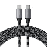 Satechi ST-TCC2MM USB-kabel 2 m USB C 0,48 Gbit/sek. 100 W Sort, Grå