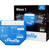 Shelly Qubino Wave 1 Intelligent kontakt Blå