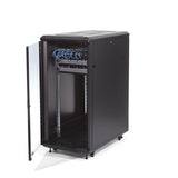 StarTech.com RK3236BKF stativ 32U Fritstående reol Sort