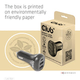 CLUB3D CAC-1921 oplader til mobil enhed Laptop Sort Cigartænder Automatisk