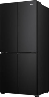 Hisense RQ5P470SAFD side-by-side køle-fryseskab Fritstående 483 L Sort