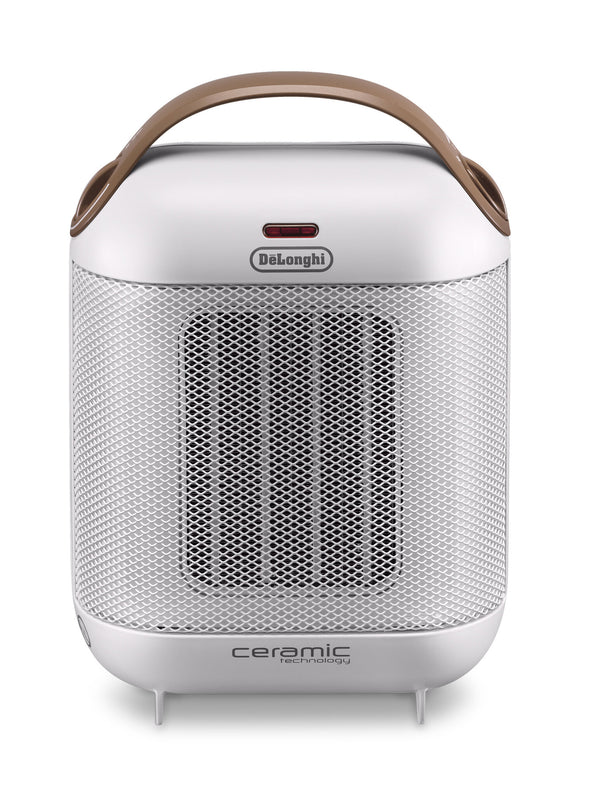 De’Longhi Capsule HFX30C18.IW Indendørs Brun, Hvid 1800 W Blæser med elektrisk områdevarmer