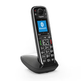 Gigaset E720 Analog/DECT-telefon Nummervisning Sort
