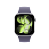 Apple Watch Series 11 OLED 42 mm Digital 374 x 446 pixel Berøringsskærm Sølv Wi-Fi GPS (satellit)