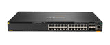 HPE Aruba Networking CX 6300M 24-port 1GbE Class 4 PoE and 4-port SFP56 Switch Administreret L3 Gigabit Ethernet (10/100/1000) Strøm over Ethernet (PoE) 1U