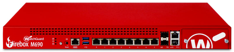 WatchGuard Firebox M690 firewall (hardware) 4,6 Gbit/sek.