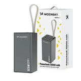 Wozinsky K65+ Lithium polymer (LiPo) 30000 mAh Grå
