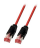 EFB Elektronik K8048PUI2 netværkskabel Sort, Rød 2 m Cat6a S/FTP (S-STP)