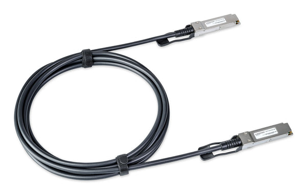 LANCOM SFP-DAC40-3m InfiniBand og fiberoptisk kabel Sort, Stål
