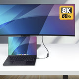 StarTech.com 112B-USBC-HDMI21 videokabel adapter 0,2 m USB Type-C HDMI Type A (Standard) Grå