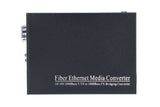 Extralink SEDIR FIBER ETHERNET MEDIA CONVERTER 1X SFP 1GB 1X RJ45 1GB - MC220 - Converter - Glasfaser (LWL) netværksomformer til medie Intern 1000 Mbit/s 1 nm Sort