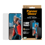 PanzerGlass ® 2-Way Privacy Skærmbeskyttelse Samsung Galaxy S26+ | Ultra-Wide Fit m. EasyAligner