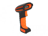DeLOCK 90556 stregkodelæser Håndholdt stregkodelæser 1D/2D CMOS Sort, Orange
