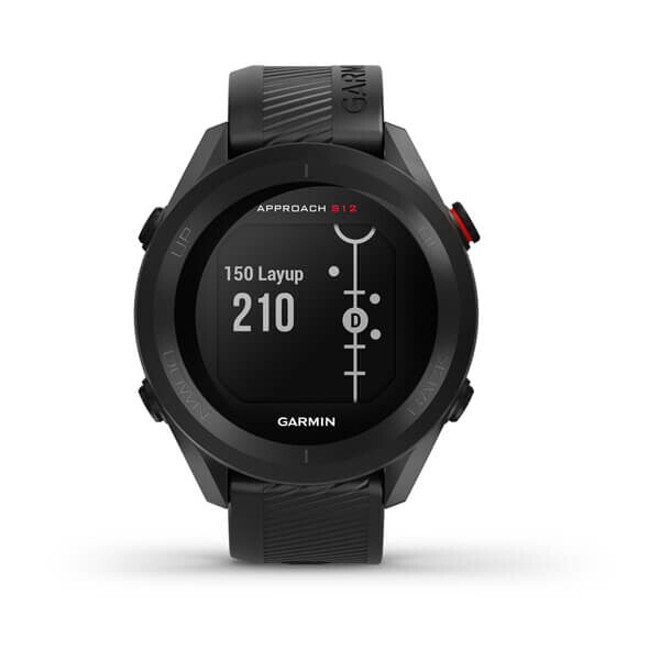 Garmin Approach S12 MIP 43 mm Digital 175 x 175 pixel Berøringsskærm Sort GPS (satellit)