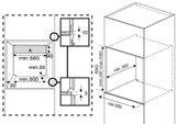 Beko BBIS17300BCS 72 L 3300 W Sort