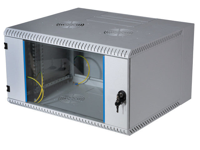 EFB Elektronik 691618VGR.60 stativ 18U Fritstående reol Grå