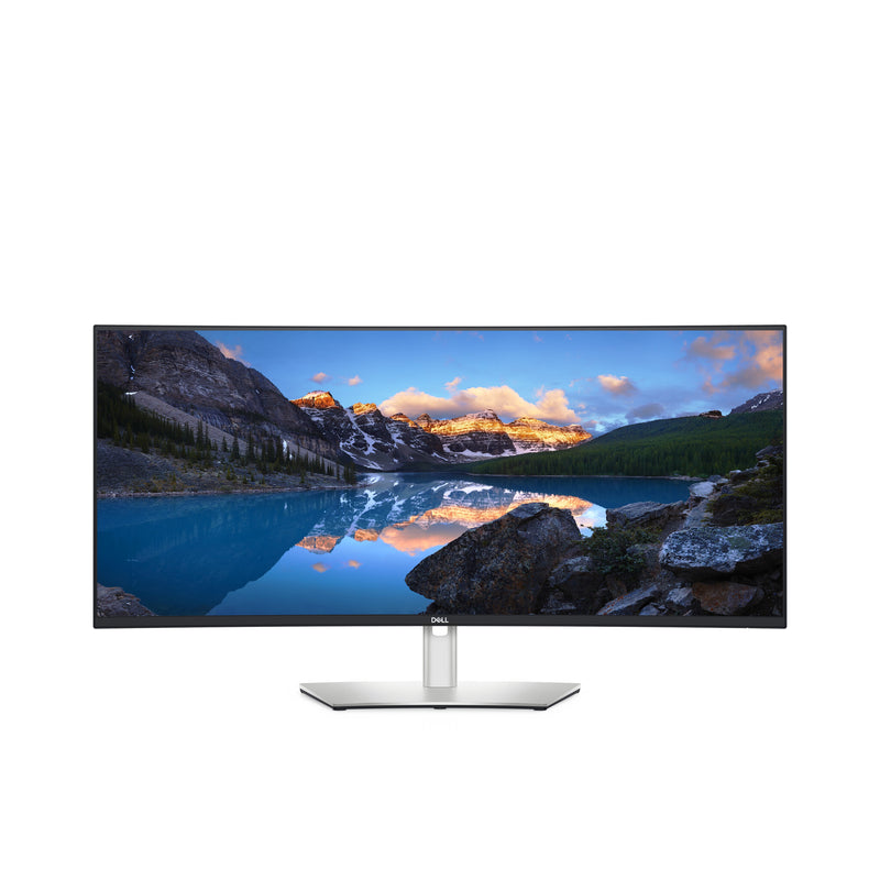 DELL UltraSharp U3824DW computerskærm 95,2 cm (37.5") 3840 x 1600 pixel Wide Quad HD+ LCD Sort, Sølv