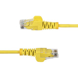 StarTech.com N6PAT50CMYLS netværkskabel Gul 0,5 m Cat6 U/UTP (UTP)