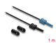 DeLOCK 91023 fiber adapter 1 stk Sort, Blå