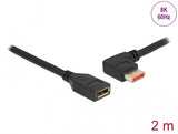 DeLOCK 87075 DisplayPort kabel 2 m Sort