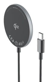 Wozinsky 5907769367533 oplader til mobil enhed Universel Sort USB Trådløs opladning Indendørs